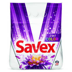 SAVEX DETERGENT PUDRA AUTOMAT 2KG COLOR 20SP