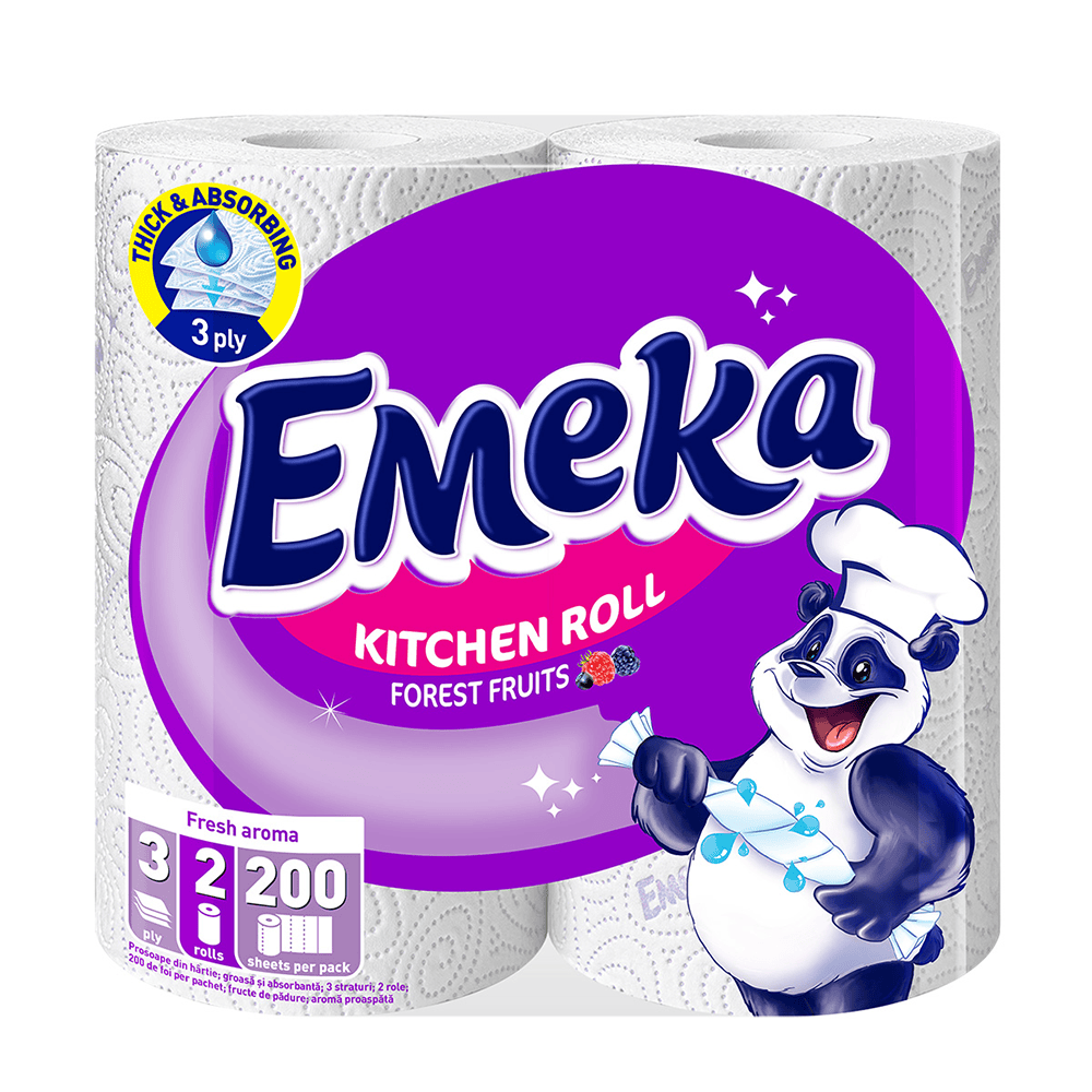 EMEKA PROSOP HARTIE 3STR 2ROLE FOREST FRUITS