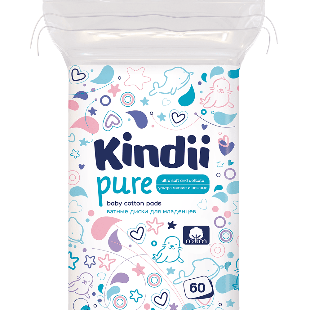 KINDII DISCHETE PURE BABY 60BUC