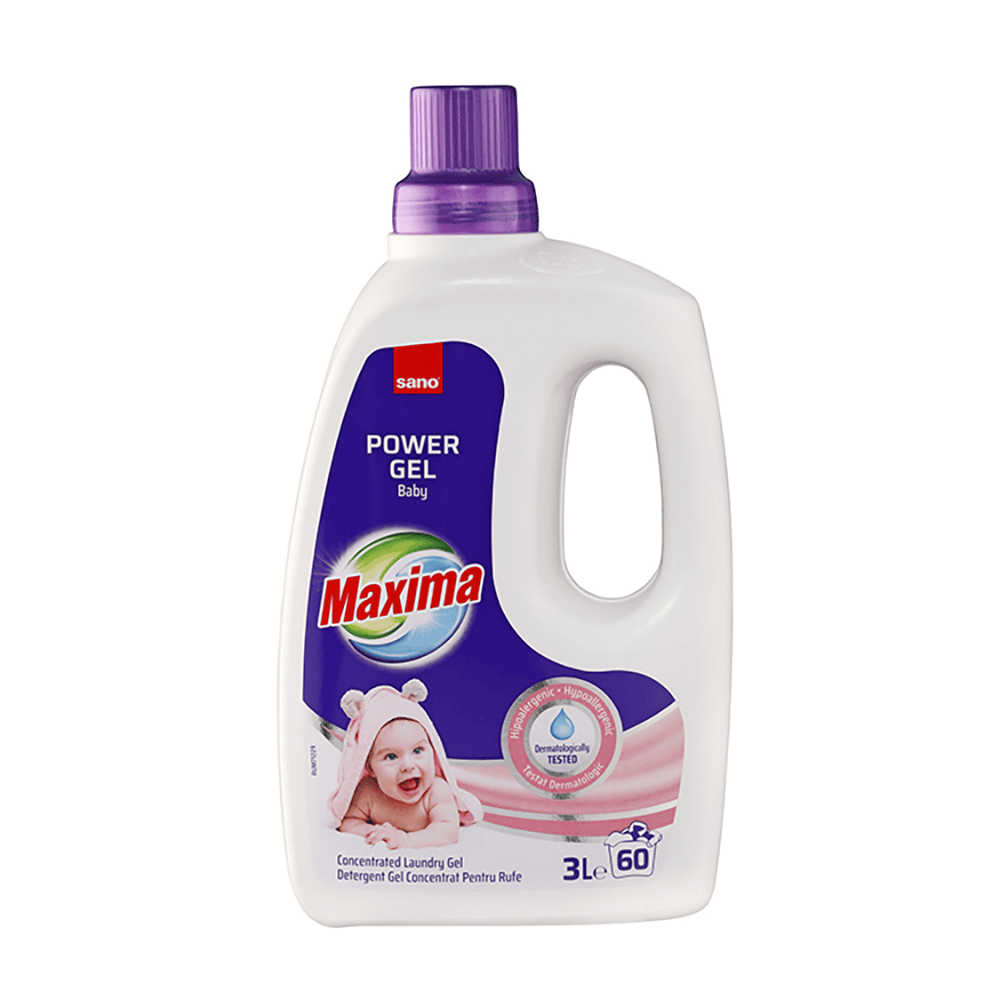 SANO MAXIMA DETERGENT LICHID 3L BABY 60SP
