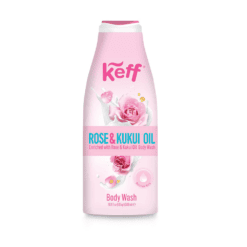 KEFF GEL DUS 500ML ROSE&KUKUI OIL