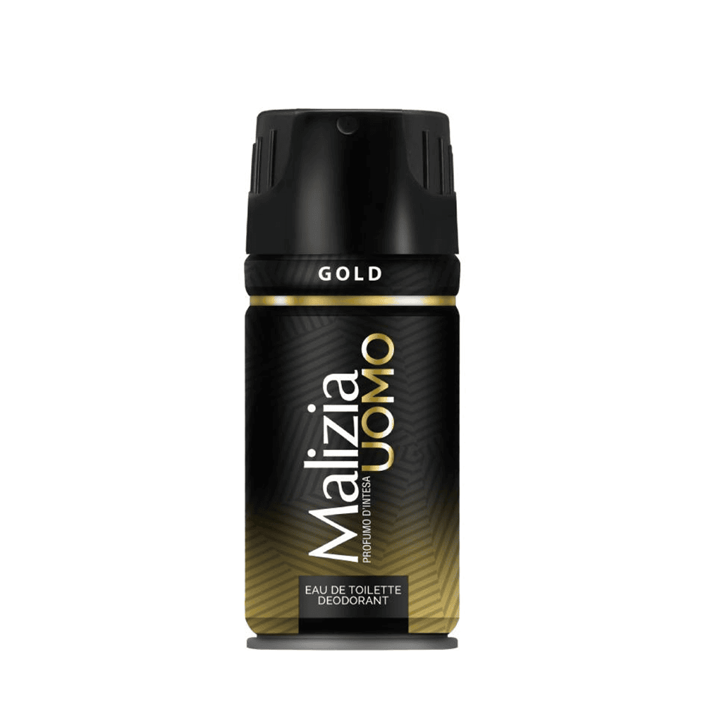MALIZIA DEO MEN 150ML GOLD