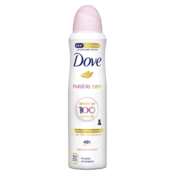 DOVE DEO DAMA 150ML INVISIBLE CARE 48H