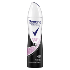 REXONA DEO DAMA 150ML INVISIBLE PURE 48H