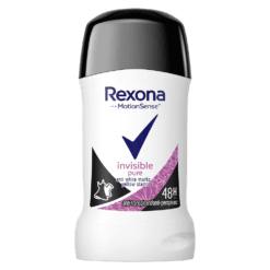 REXONA STICK DAMA 40ML INVISIBLE PURE 48H