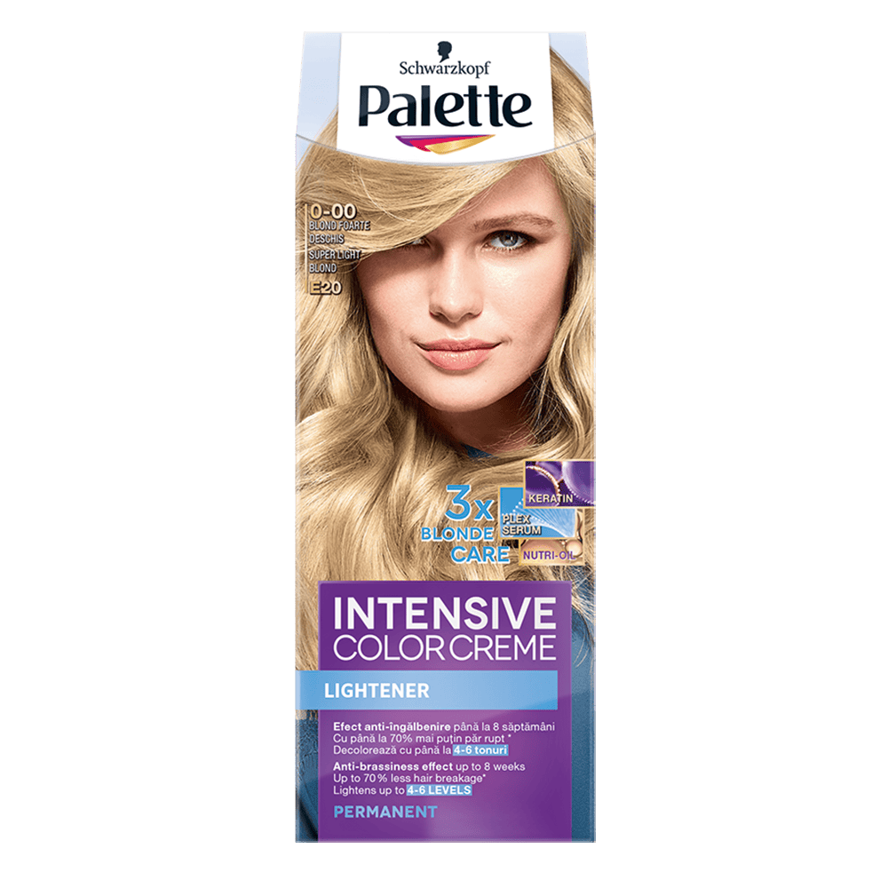 PALETTE ICC VOPSEA PAR 0-00/E20 BLOND FOARTE DESCHIS