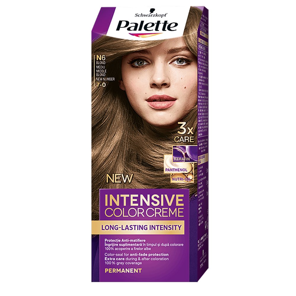 PALETTE ICC VOPSEA PAR 7-0/N6 BLOND MEDIU