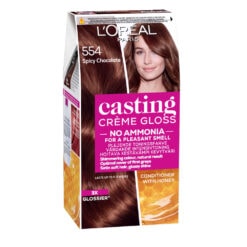 LOREAL CASTING VOPSEA PAR SEMI 554 SPICY CHOCOLATE
