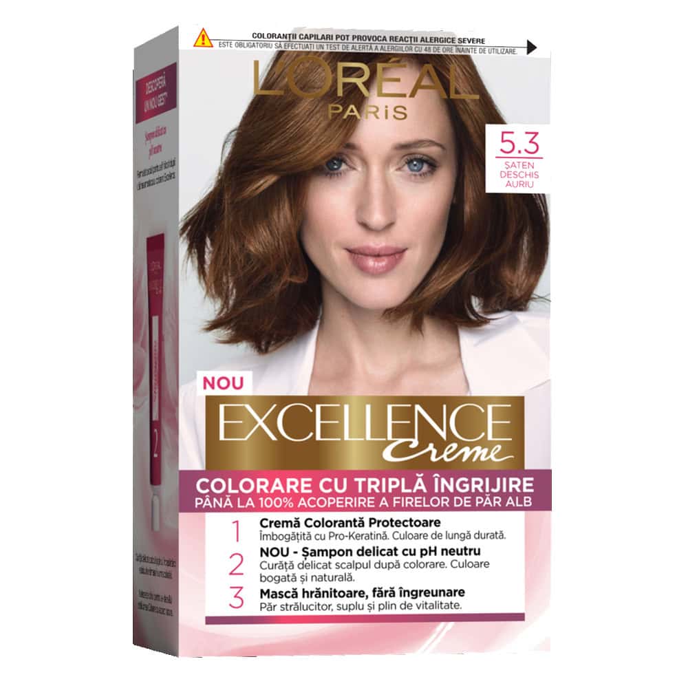 LOREAL EXCELLENCE VOPSEA PAR 5.3 SATEN DESCHIS AURIU