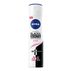 NIVEA DEO DAMA 150ML INVISIBLE B&W CLEAR 48H