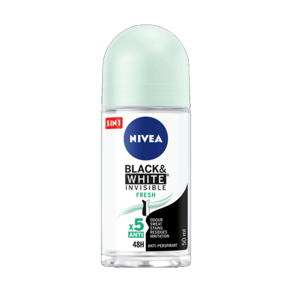 NIVEA ROLL-ON DAMA 50ML INVISIBLE B&W FRESH 48H
