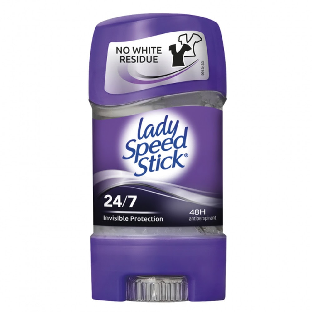 LADY SPEED STICK GEL 65G INVISIBLE DRY 48H