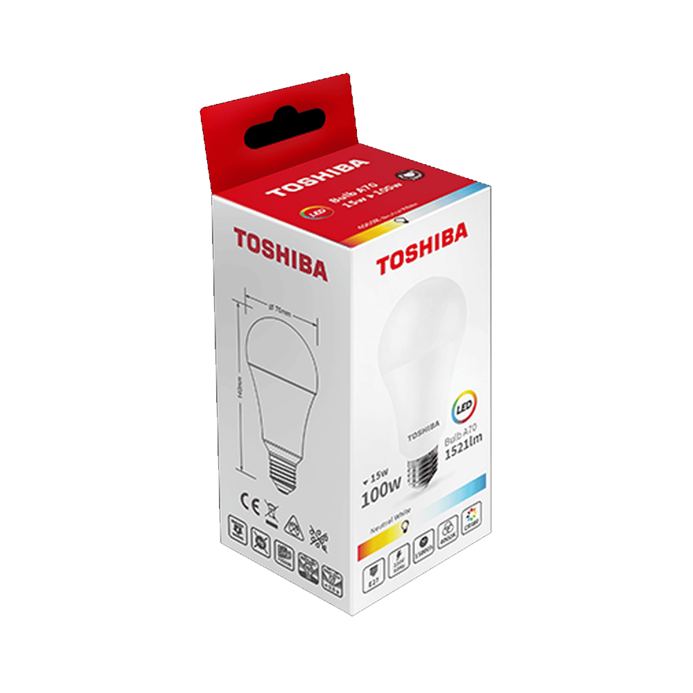 TOSHIBA BEC LED 15W-100W E27 LUMINA RECE
