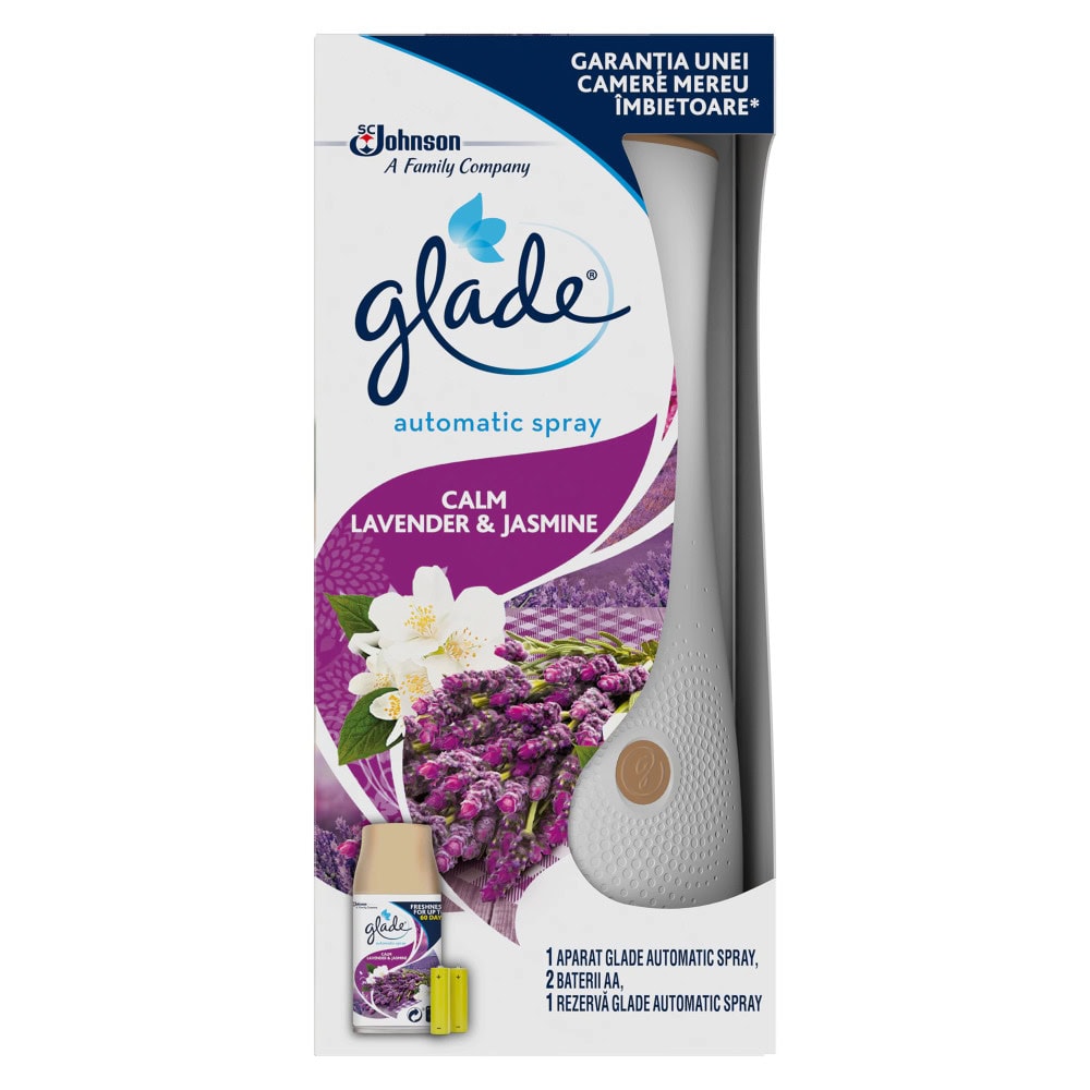 GLADE ODORIZANT ELECTRIC+REZERVA 269ML LAVENDER&JASMINE