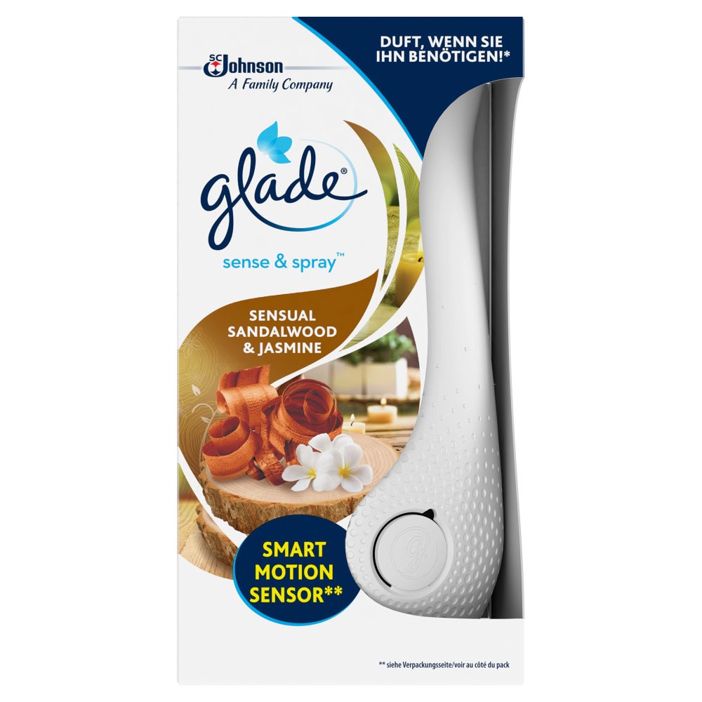GLADE SENSE&SPRAY ODORIZANT ELECTRIC+REZERVA 18ML SANDALWOOD&JASMINE