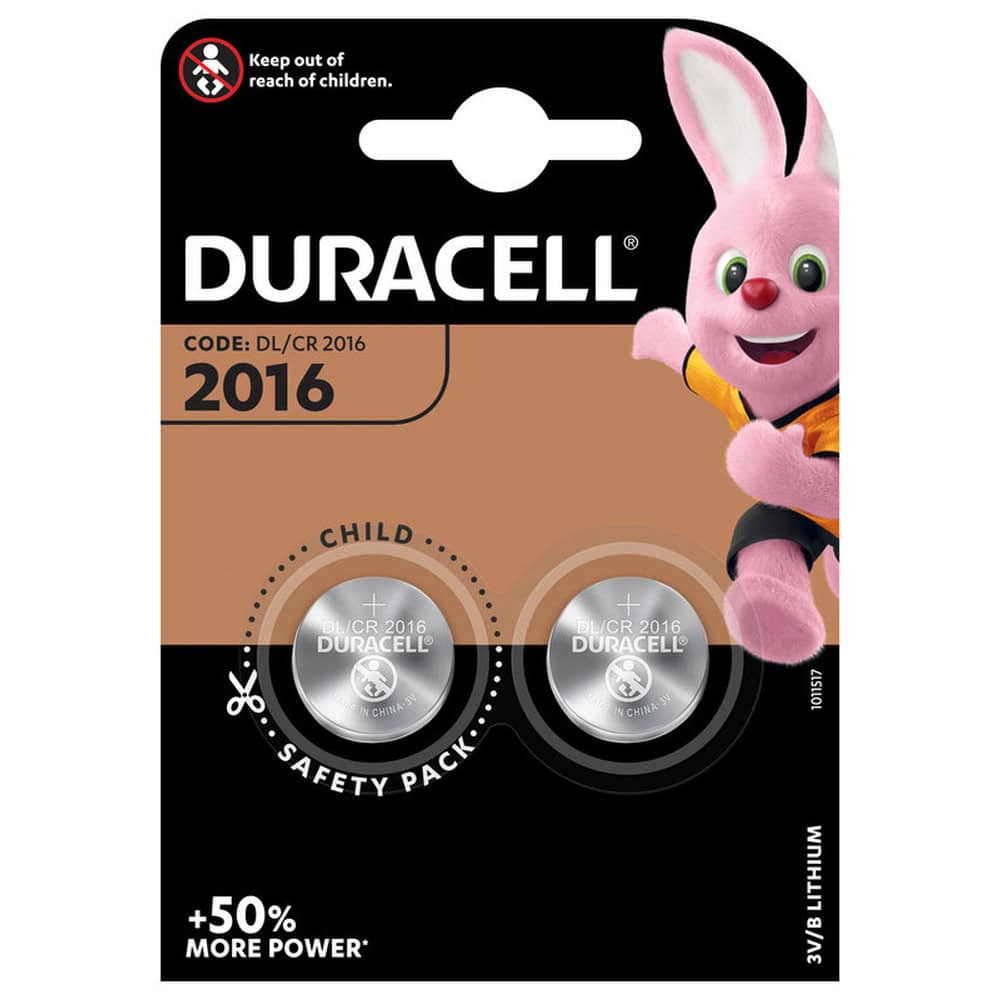DURACELL LITHIUM 2016