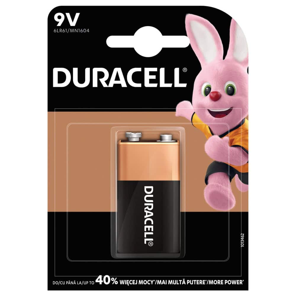 DURACELL BATERII 9 V