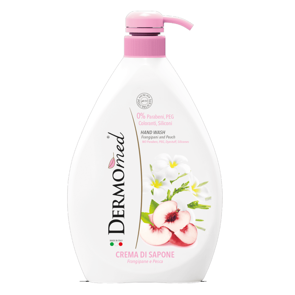 DERMOMED GEL DUS 1000ML FRANGIPANE CU POMPITA