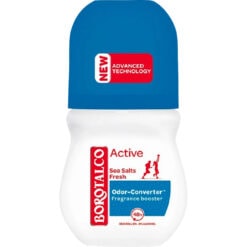 BOROTALCO ROLL-ON 50ML ACTIVE SEA SALT 48H