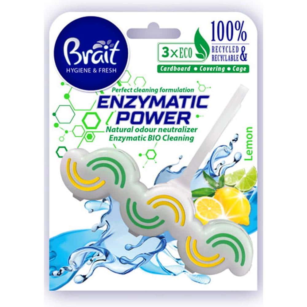 BRAIT ODORIZANT WC POWER 45G LEMON