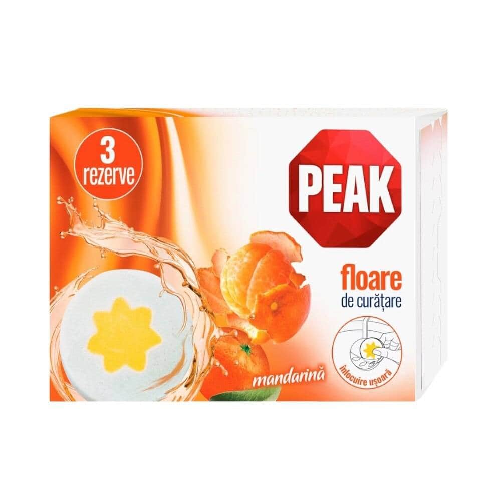 PEAK REZERVA ODORIZANT WC FLOARE 3X45G MANDARINA