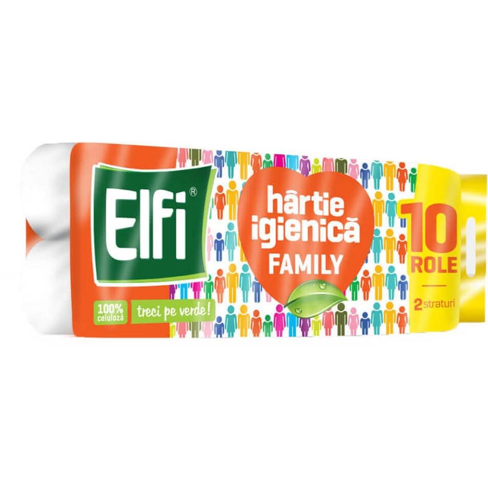ELFI FAMILY HARTIE IGIENICA 2STR 10ROLE