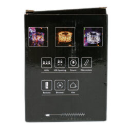 INSTALATIE CRACIUN ROLA 1M 300LED LUMINA ALBA GC24-8 - imagine 2