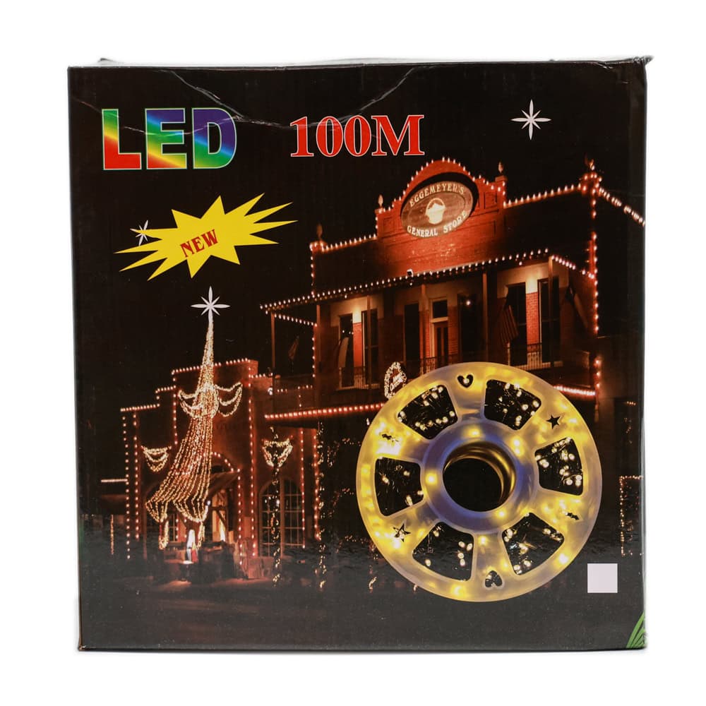 INSTALATIE CRACIUN SIR 100M 480LED LUMINA GALBENA GC24-19 - imagine 2