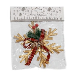 ORNAMENT CRACIUN FULG DE NEA GC17-21 - imagine 2