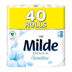MILDE HARTIE IGIENICA 3STR 40ROLE SENSITIVE
