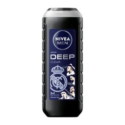 NIVEA GEL DUS 500ML MEN DEEP CLEAN REAL MADRID