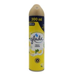 GLADE SPRAY ODORIZANT CAMERA 300ML FRESH LEMON