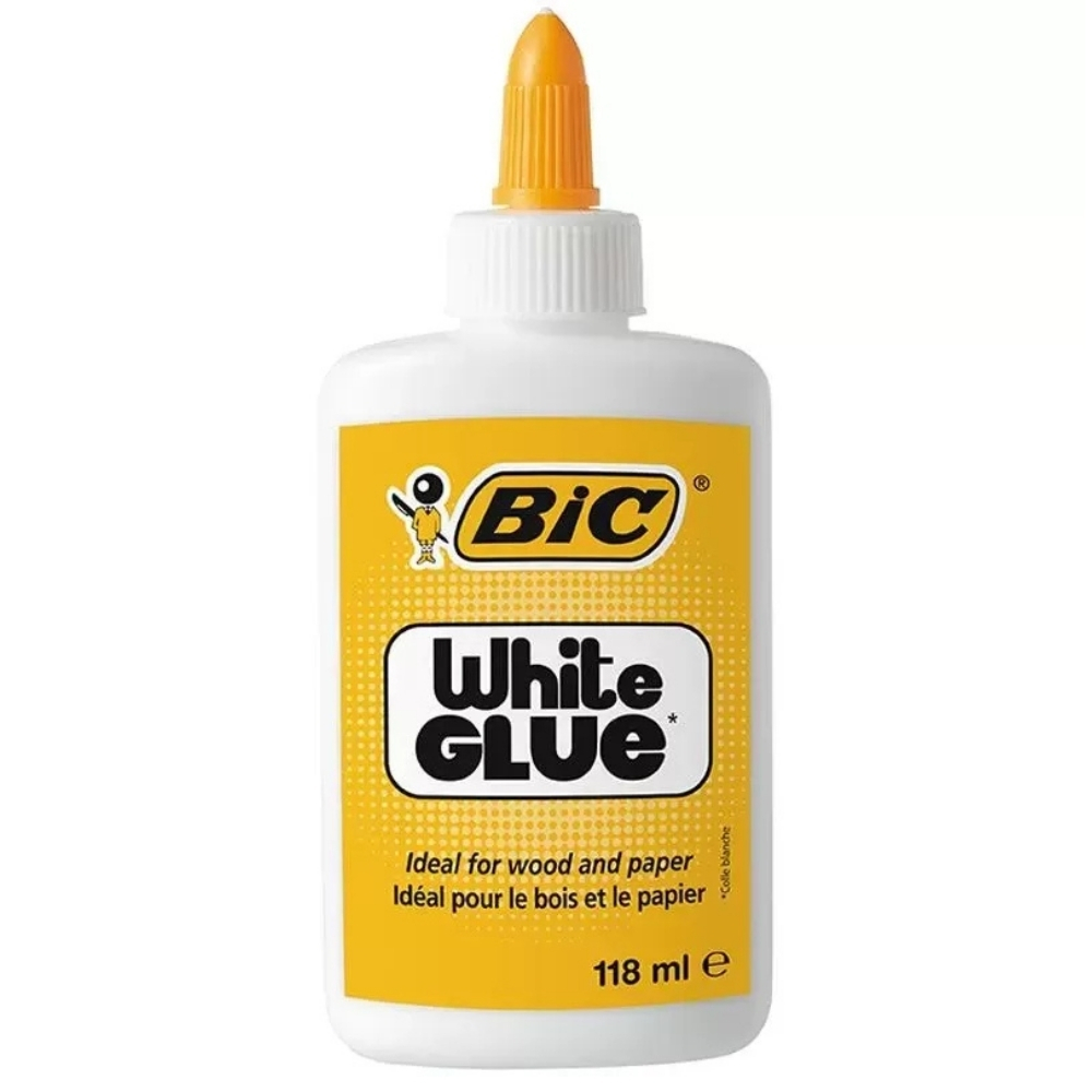 BIC LIPICI WHITE GLUE 118ML