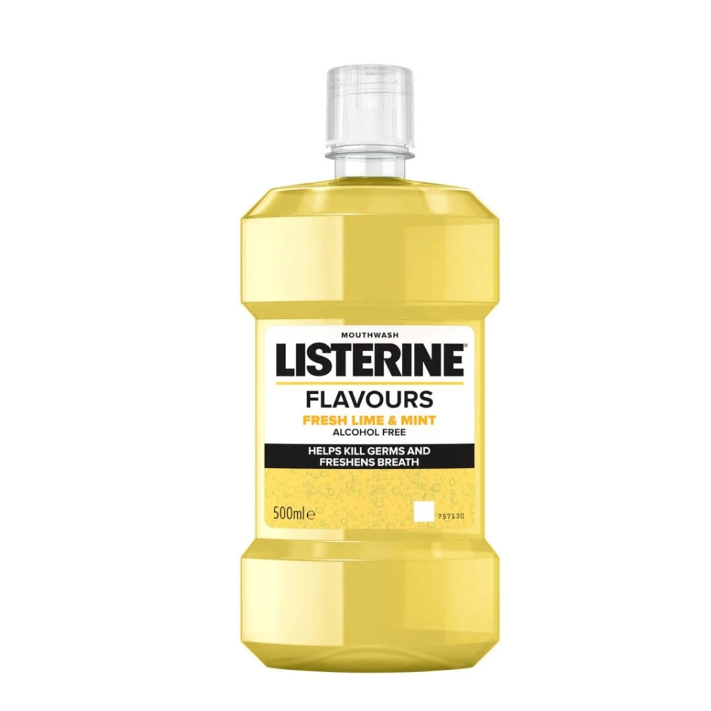 LISTERINE APA DE GURA 500ML FLAVOURS FRESH LIME&MINT