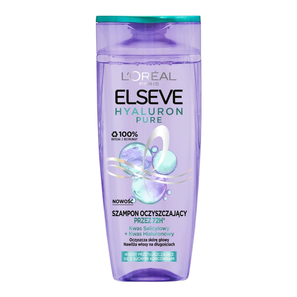 ELSEVE SAMPON 400ML HYALURON PURE