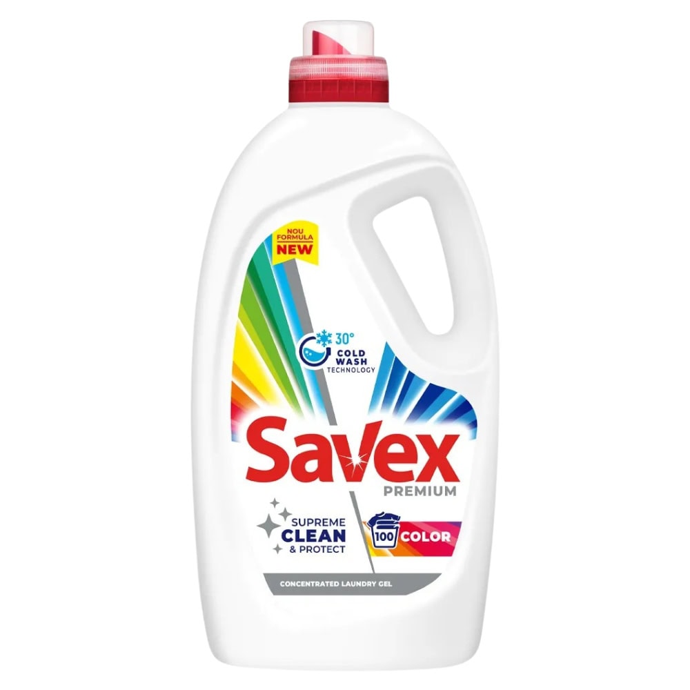SAVEX DETERGENT LICHID 4.5L COLOR