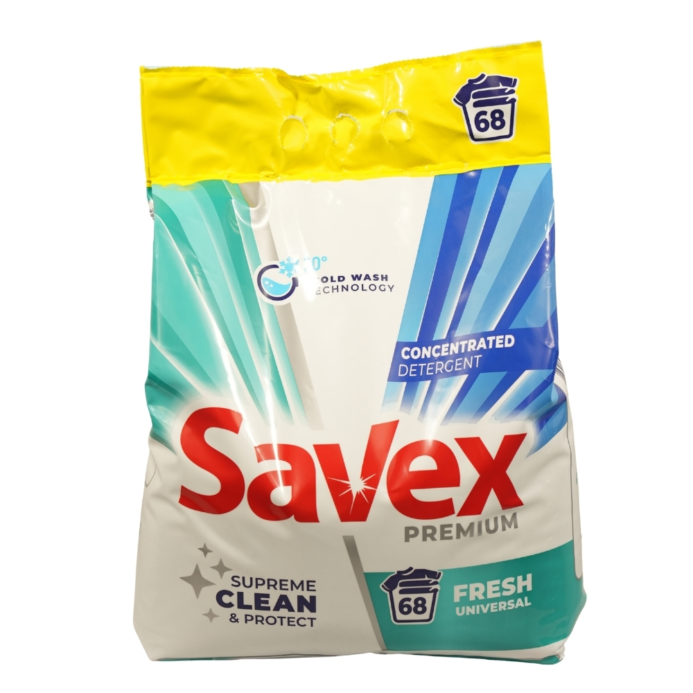 SAVEX DETERGENT PUDRA AUTOMAT 5.5KG FRESH 45SP