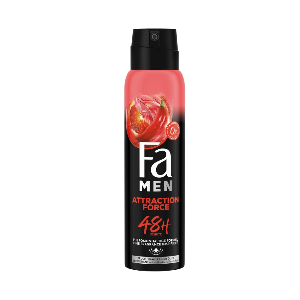 FA DEO MEN 150ML ATTRACTION FORCE