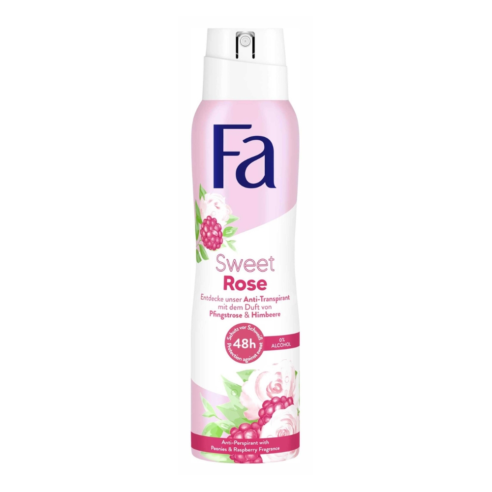 FA DEO DAMA 150ML SWEET ROSE