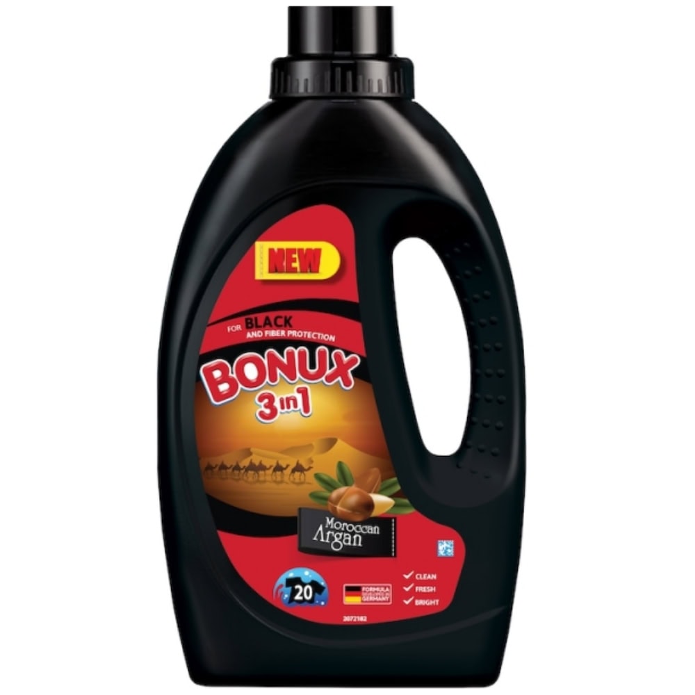 BONUX DETERGENT LICHID 1.1L ULEI ARGAN MAROCAN 20SP