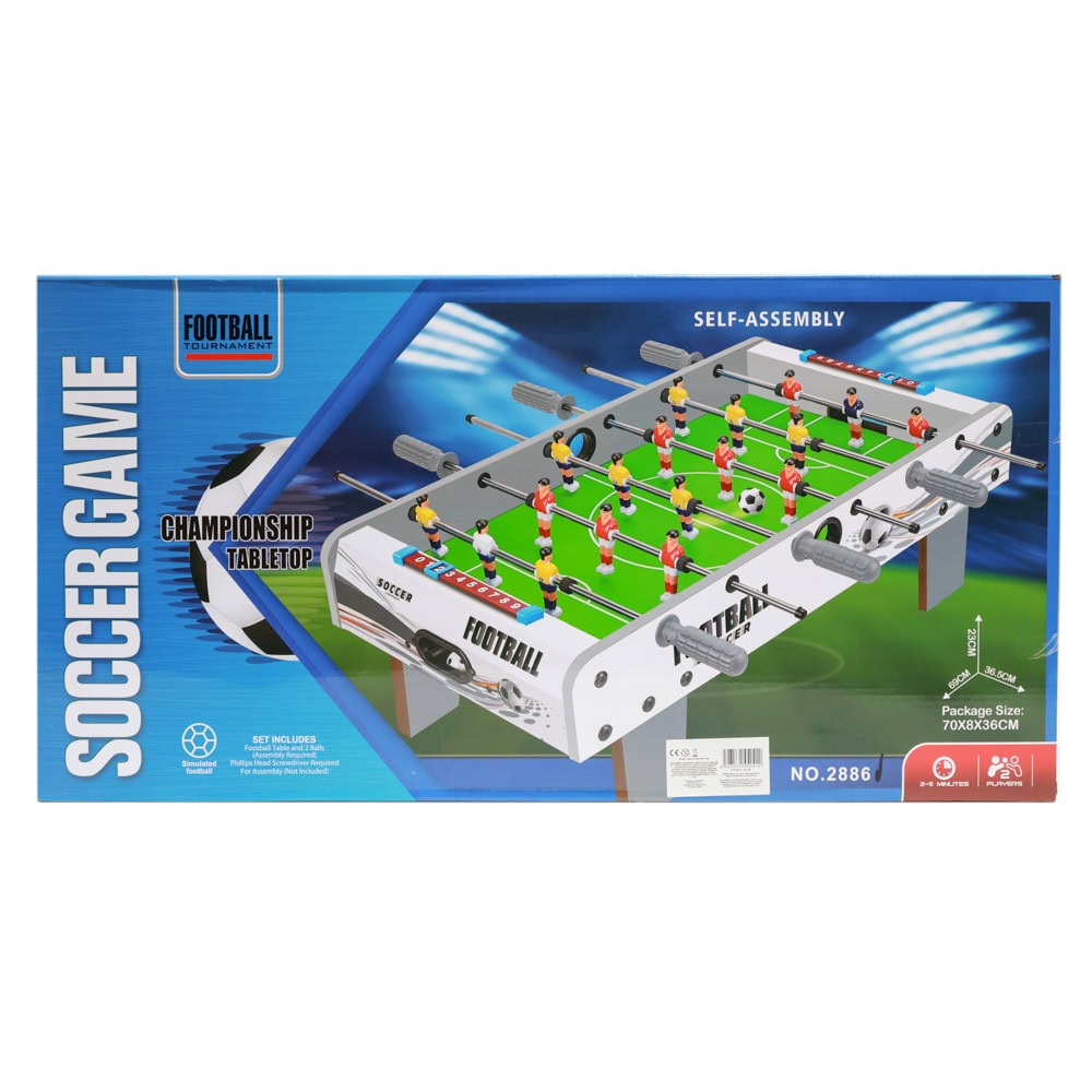 FOTBAL DE MASA COLOR MIX GO2-10