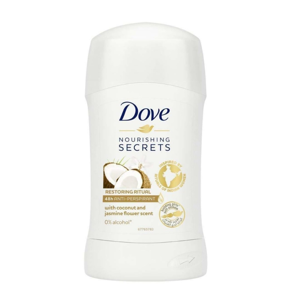 DOVE STICK DAMA 40ML RESTORING RITUAL COCONUT 48H