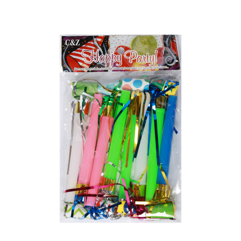 SUFLATORI PARTY HAPPY BIRTHDAY 11CM  GL3-13