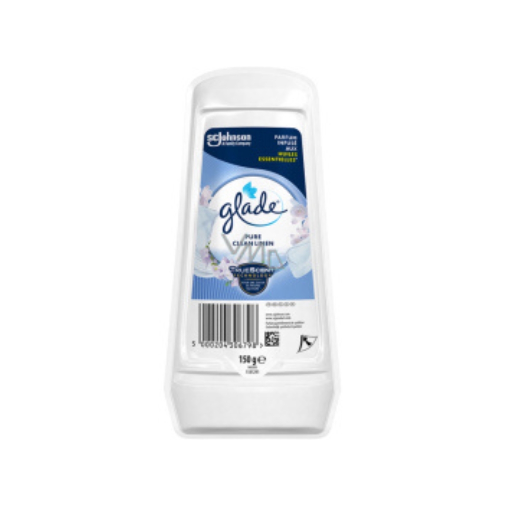 GLADE GEL ODORIZANT CAMERA 150G PURE CLEAN LINEN