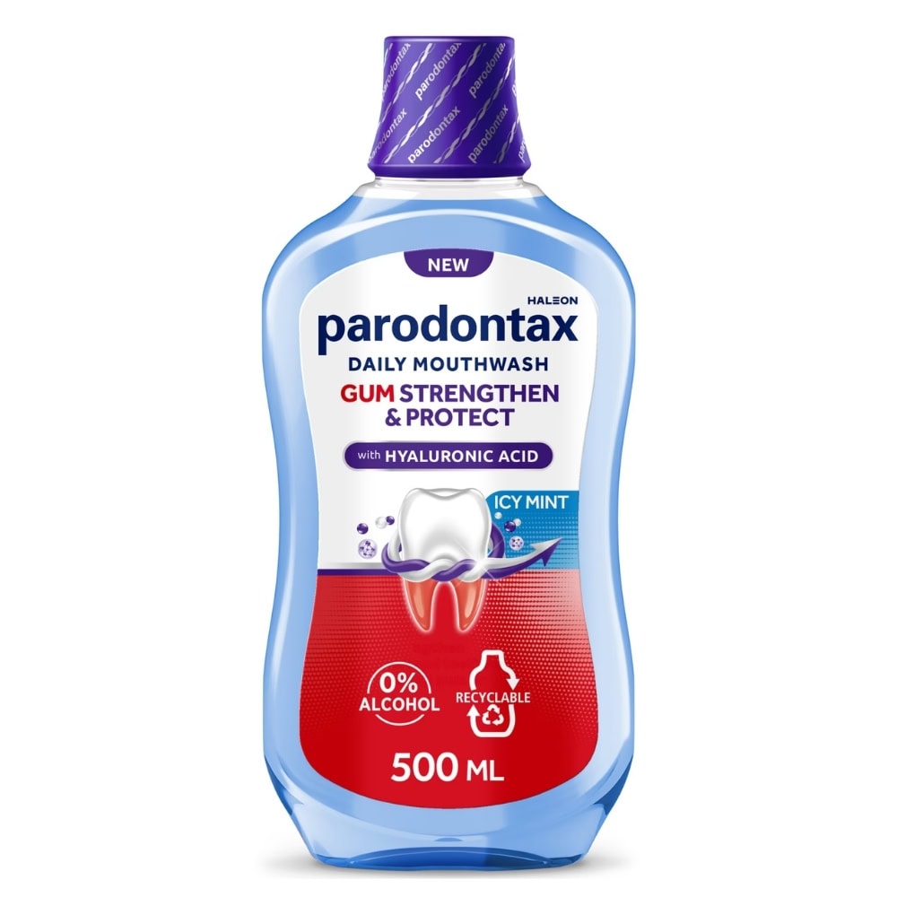 PARODONTAX APA DE GURA 500ML GUM STRENGTHEN&PROTECT ICY MINT