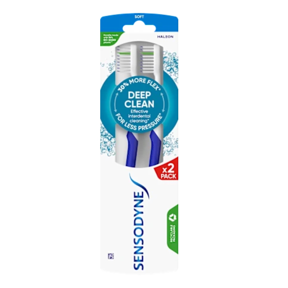 SENSODYNE PERIUTE DINTI DEEP CLEAN SOFT 2BUC/SET