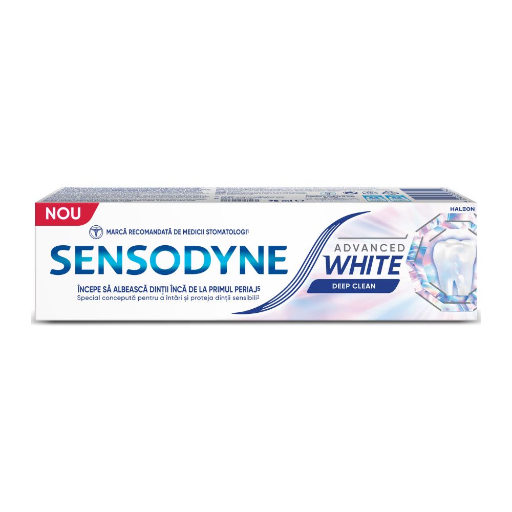 SENSODYNE 75ML ADVANCED WHITE DEEP CLEAN