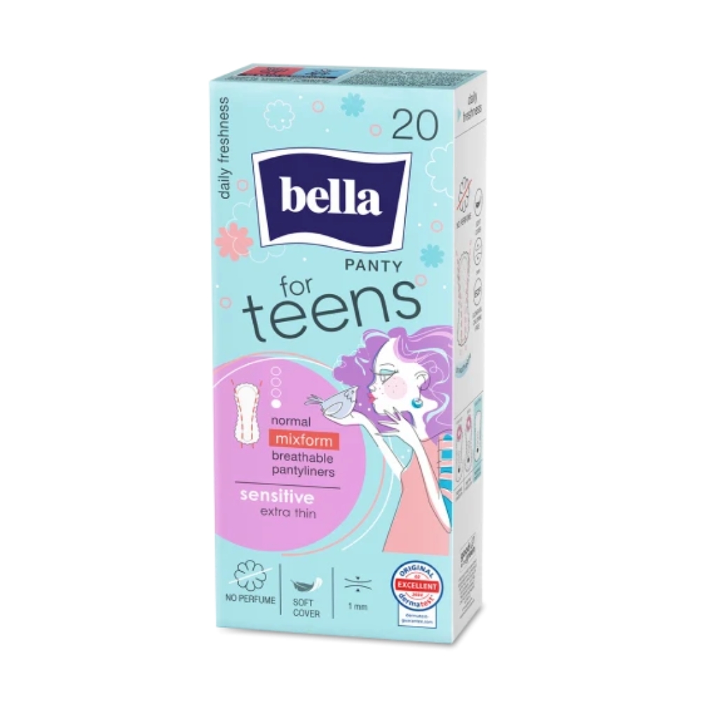 BELLA PANTY ABSORBANTE ZILNICE 20BUC FOR TEENS SENSITIVE