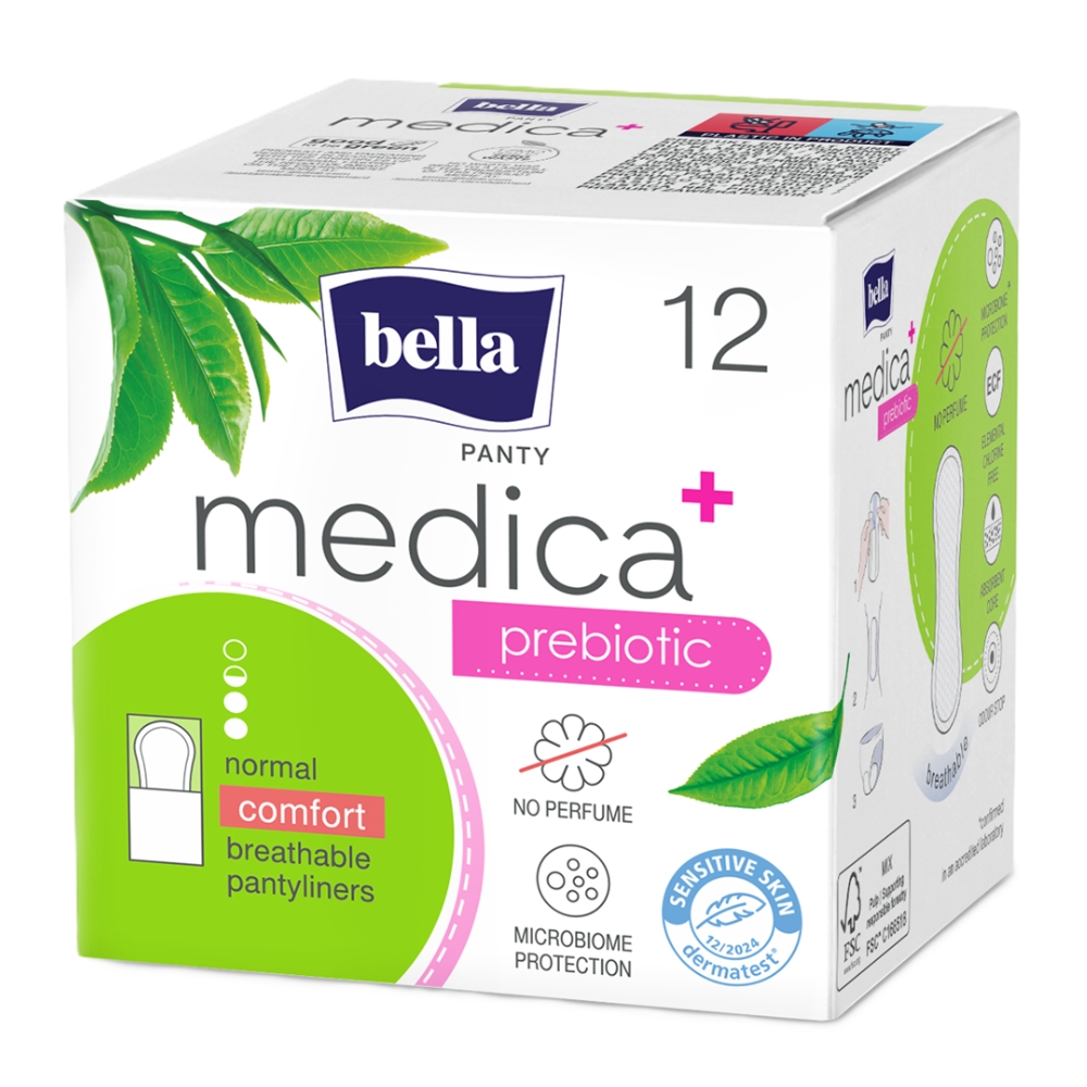 BELLA MEDICA PANTY ABSORBANTE ZILNICE 12BUC COMFORT