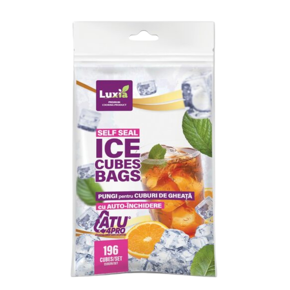 LUXIA PUNGI CUBURI GHEATA CU AUTOINCHIDERE 196 CUBURI